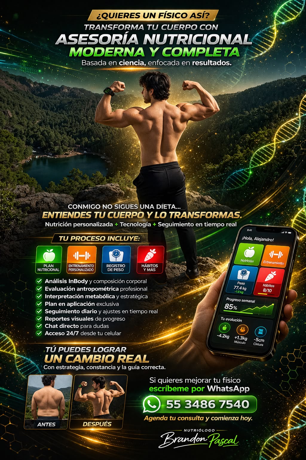 Nutriólogo - planes de alimentación personalizados
